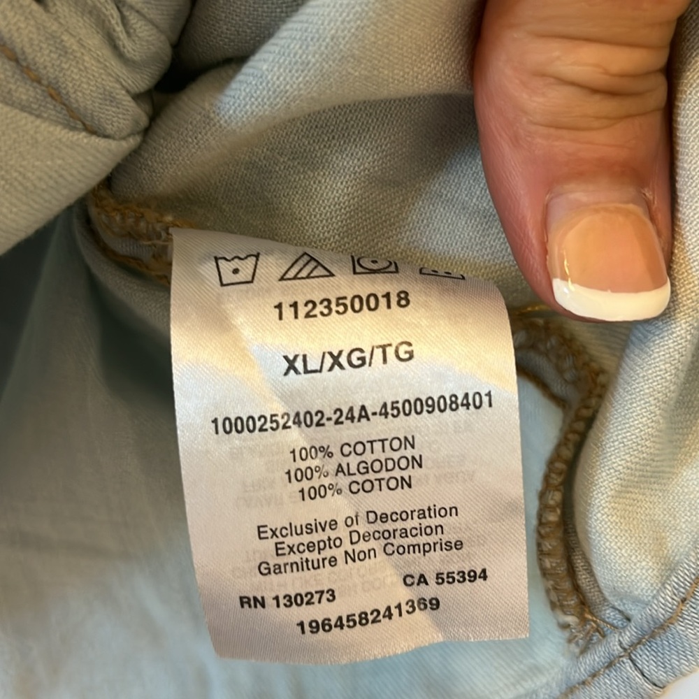 Wrangler Western Tie-front shirt XL - Picture 8 of 9